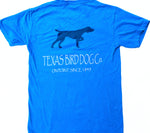 Texas Bird Dog Co.T-Shirt-Blue