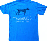 Texas Bird Dog Co.T-Shirt-Blue