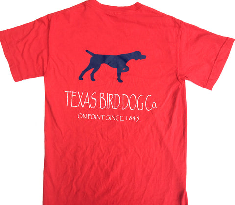 Texas Bird Dog Co.T-Shirt-Red